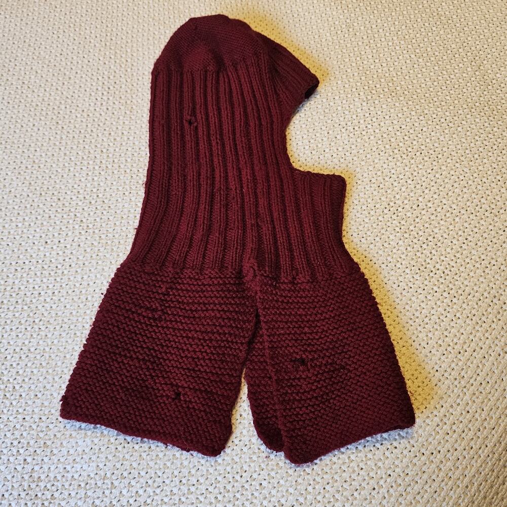 Vintage Handmade‎ Knit Ski Mask 90's
